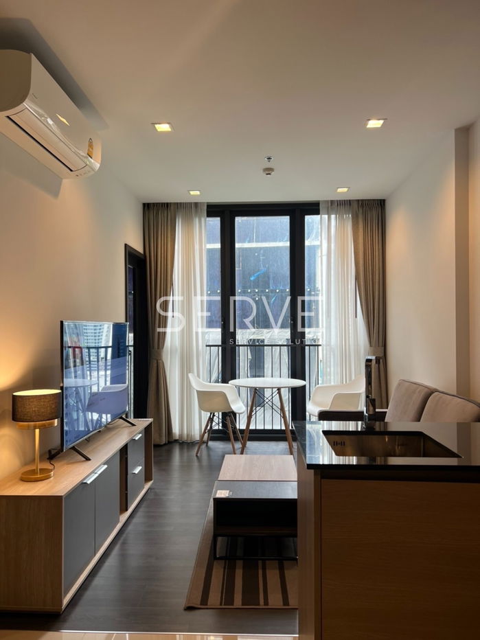 picture 1 Bed 1 Bath Nice Room Fully furnished Good Location Close to MRT Phra Ram 9   350 m @ The Line Asoke-Ratchada - 3/4