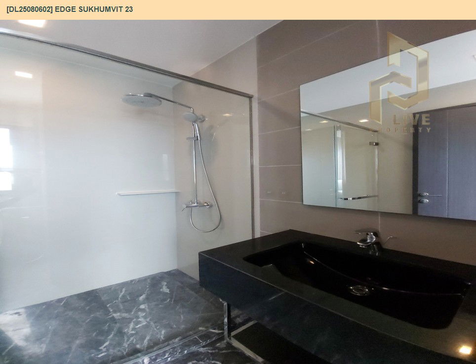 รูป DL25080602 ให้เช่าคอนโด เอดจ์ สุขุมวิท 23 (Edge Sukhumvit 23) ใกล้ BTS อโศก พร้อมเข้าอยู่ โทรด่วน 0638692663 LineID @534wlwof - รูปที่ 6/6
