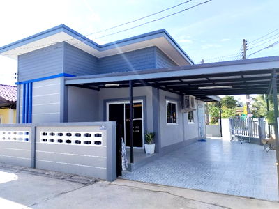 เช่าบ้านเดี่ยว ชลบุรี : บ้านเดี่ยว​ 2​ห้องนอน​ 1ห้องน้ำ​ ใกล้หาดจอมเทียน