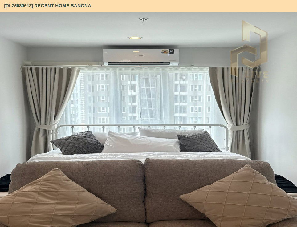 picture DL25080613 Condo for rent, Regent home bangna near BTS Bang Na, ready to move in, call urgently 0656133286 LineID @534wlwof - 3/8