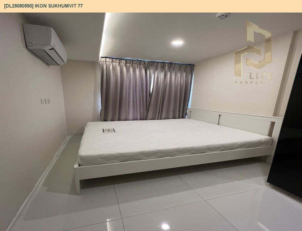 picture DL25080590 Condo for rent, IKON Sukhumvit 77 near BTS On Nut, ready to move in, call urgently 0656133286 LineID @534wlwof - 2/9