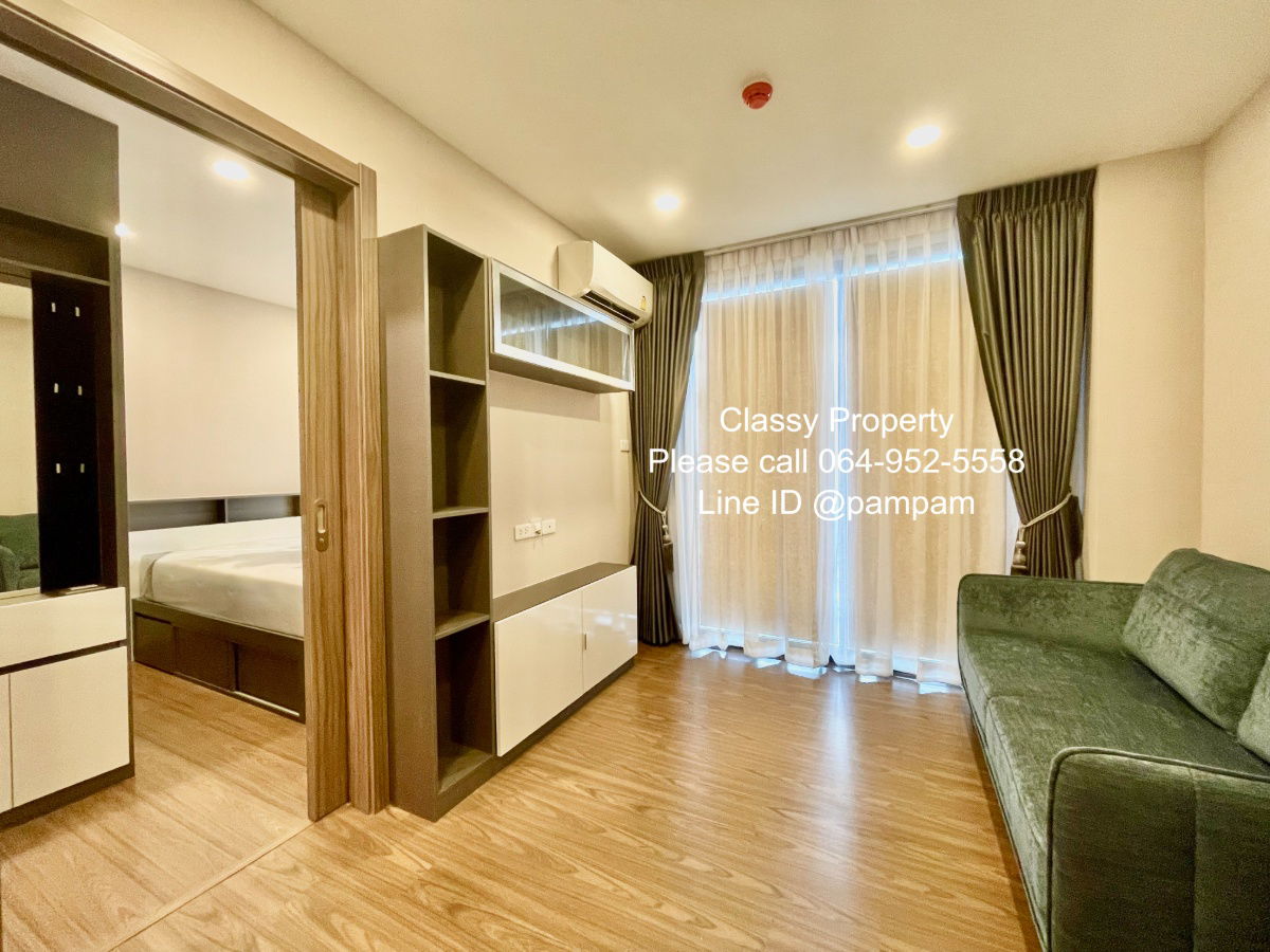 picture Condo for rent : Artisan Ratchada 1 Bedrooms Nice decorated High floor Fully furnished near MRT Cultural Centre - 4/10
