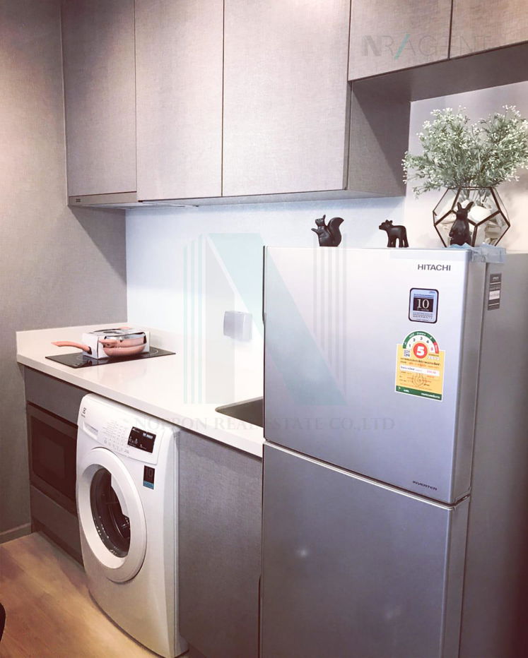 รูป ให้เช่าคอนโด ริทึ่ม สุขุมวิท 36-38 อาคาร 1 ชั้น 9 1 ห้องนอน ขนาด 24.00 ตรม ใกล้ Rain Hill - รูปที่ 7/8