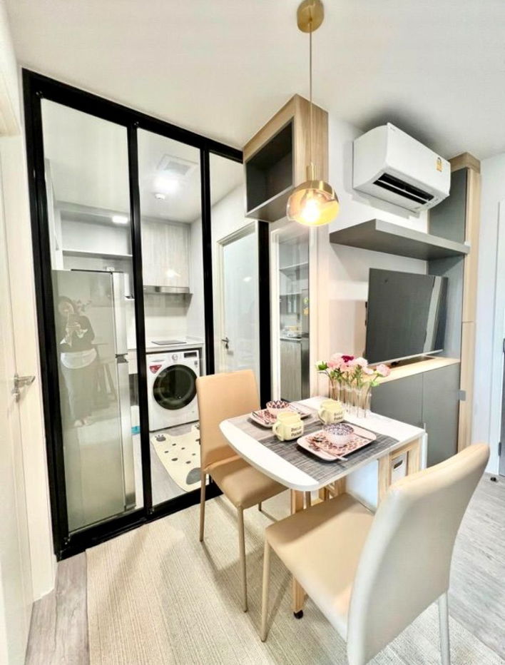 รูป code : B52 ให้เช่าคอนโด แอทโมซ ทรอปิคานา บางนา (Atmoz Tropicana Bangna) | ห้องหัวมุมใหญ่สุด ชั้น 5 อาคาร A วิวสวน เฟอร์ครบ เครื่องใช้ไฟฟ้าครบ - รูปที่ 4/14