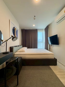 For Rent !!! " " 𝐗𝐓 𝐇𝐮𝐚𝐢𝐤𝐡𝐰𝐚𝐧𝐠 " : 1 Bedroom , 35 Sq.m. , Floor 28, Near MRT-Huaikhwang 