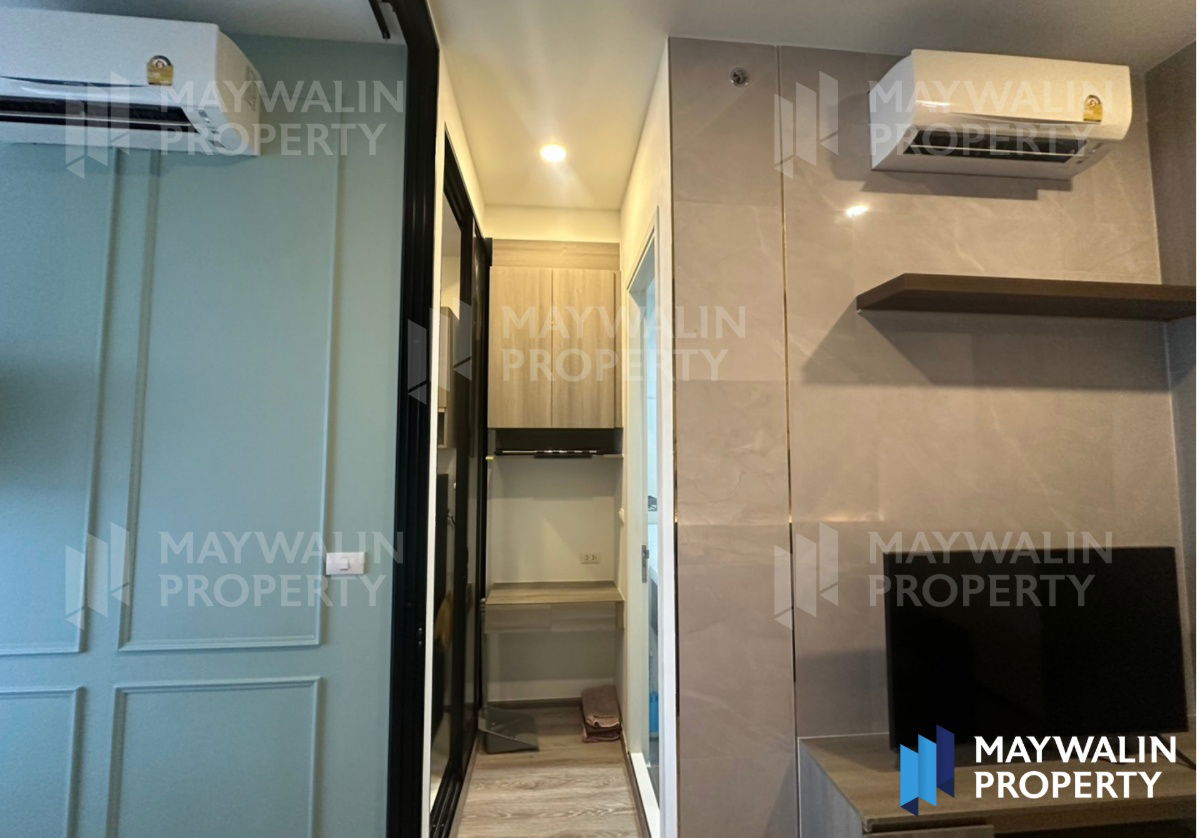 รูป 📌 ให้เช่า Knightsbridge kaset - society (ไนท์บริดจ์ เกษตร โซไซตี้) ☘ Studio I 27 sqm ☘ ราคา 16k‼ 🔥🔥 ถูกที่สุดในโครงการ🔥🔥📲 Line ID: 0842932624 - รูปที่ 5/8