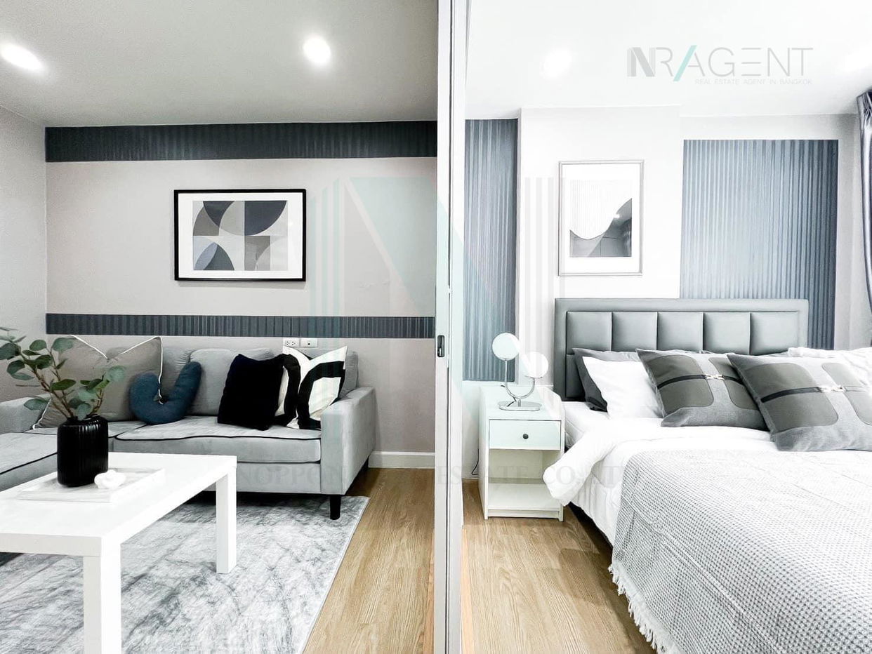 picture For Rent Condo THE TRUST RESIDENCE RATCHADA-RAMA 3 Building 1, Floor 30,1 bed room, Room size 31 sqm - 2/8