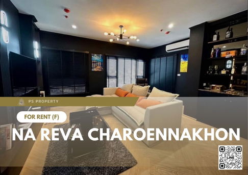 For rent 📍 Na Reva Charoennakhon 📍 Fully furnished and equipped, near BTS Krung Thonburi