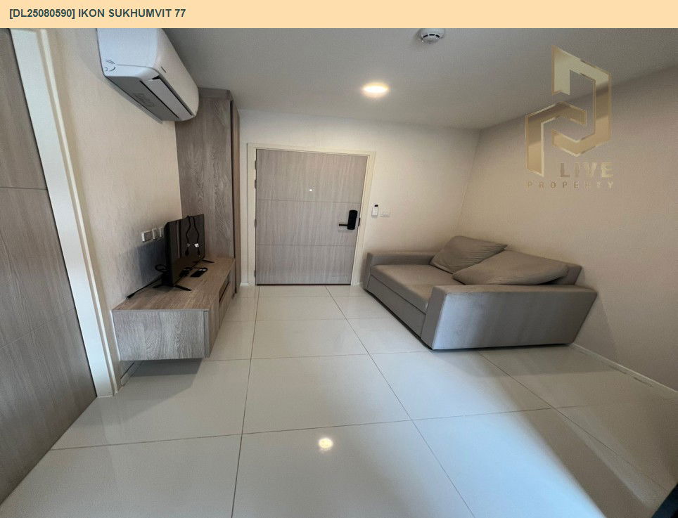 picture DL25080590 Condo for rent, IKON Sukhumvit 77 near BTS On Nut, ready to move in, call urgently 0656133286 LineID @534wlwof - 3/9