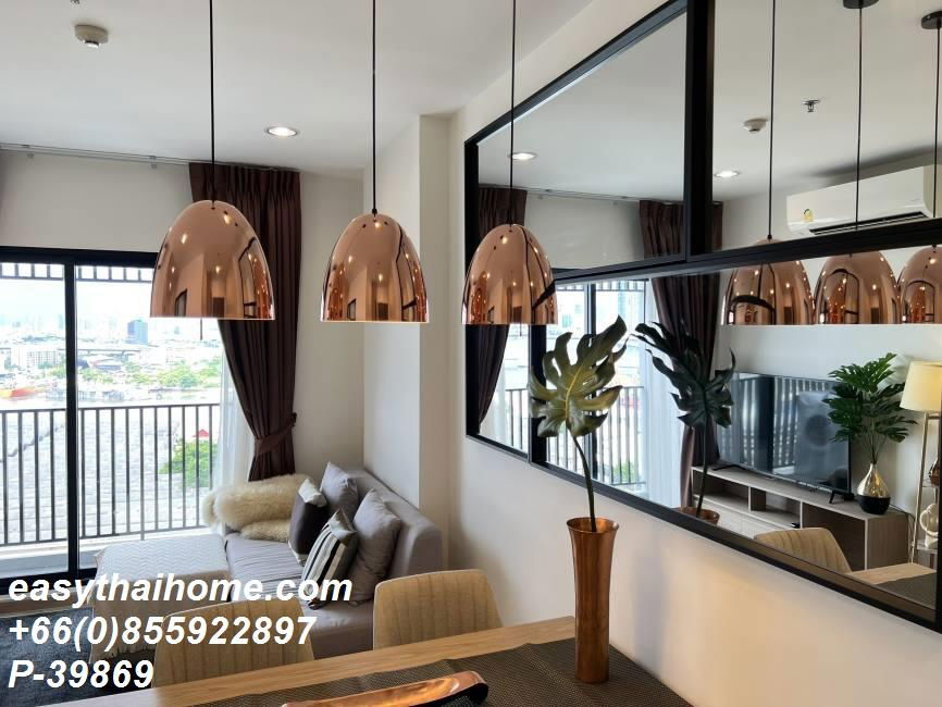 picture P-39869 Condo for rent Niche Mono Charoen Nakorn fully furnished (Confirm again when visit).  - 25/31