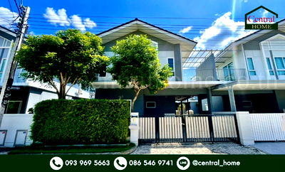 บ้านแฝด เอสพลานาด รัชดาภิเษก : บ้านแฝด เพอร์เฟค พาร์ค แจ้งวัฒนะ - ราชพฤกษ์ ราคาถูกที่สุด