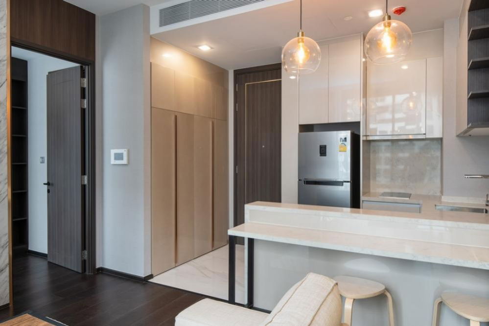 รูป 🔥 สำหรับเช่า !! 🔥 Code C20250800054..........Laviq Sukhumvit 57, 1 ห้องนอน, 1 ห้องน้ำ, มีอ่างอาบน้ำ, แต่งครบ, พร้อมเข้าอยู่ 📣📣 - รูปที่ 9/12