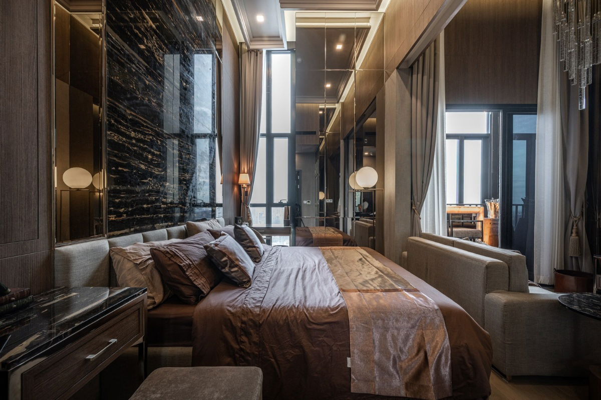 รูป ให้เช่า Ashton Asoke ติดรถไฟฟ้า อยู่ชั้นสูง ตกแต่งครบ สไตล์ luxury - รูปที่ 8/15