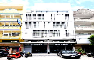 Shophouses for rent : Commercial building for rent, Suetrong Village, Rattanathibet Road, outbound, 750 sq m, 49 sq wa