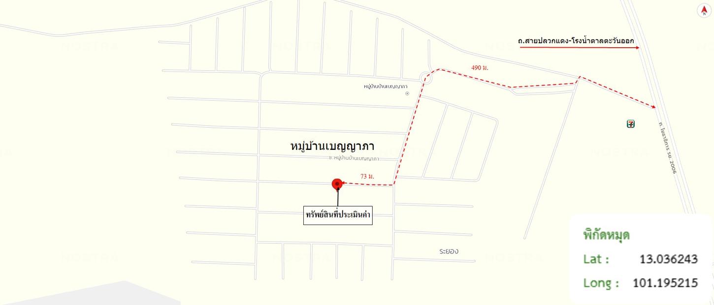 รูป ทาวน์เฮ้าส์ สำหรับขาย บ้านเบญญาภา ปลวกแดง ตาสิทธิ์ ปลวกแดง ระยอง - รูปที่ 32/32