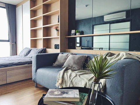 The tree interchange condo บางซื่อ-เตาปูน - ห้องสวย Built-in ครบ