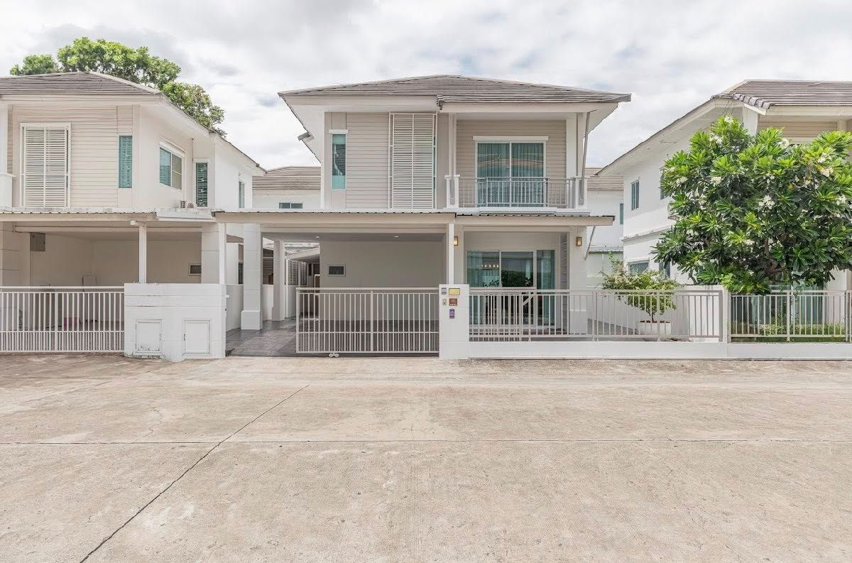 picture House for rent at Pruksaville 75 Mae Hia, fully furnished, near Ambassador Bilingual Academy Chiang Mai.- RW006813 - 3/19