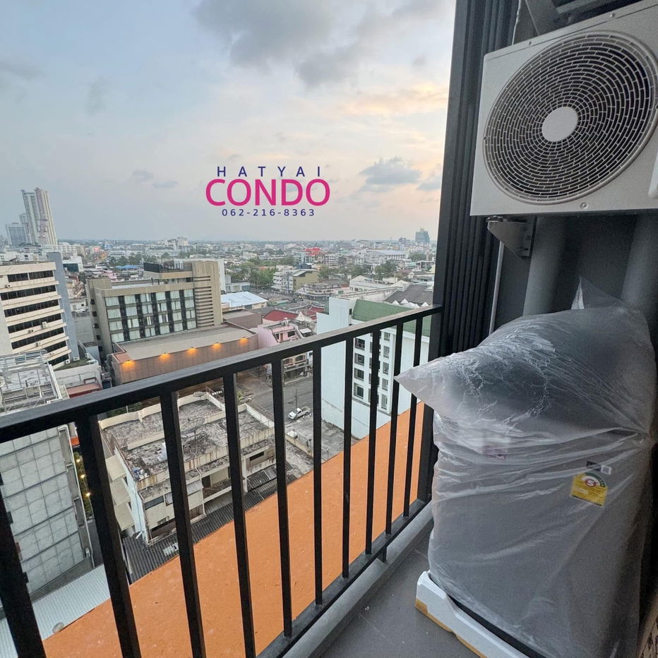picture Plus Connect Hatyai, 12th floor, swimming pool view, washing machine available - 7/9