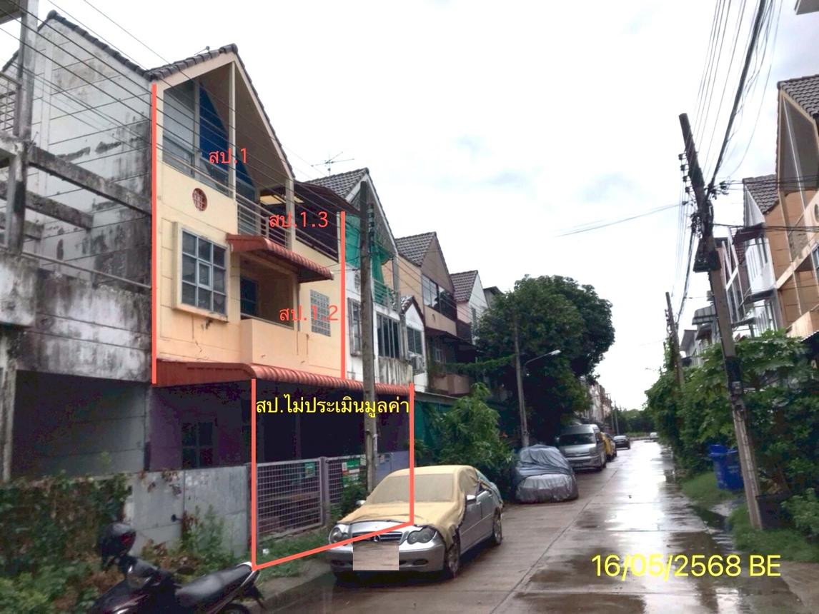 รูป ทาวน์เฮ้าส์ สำหรับขาย ลูกกอล์ฟ พรีเมี่ยม บ้านใหม่ ปากเกร็ด นนทบุรี - รูปที่ 22/42