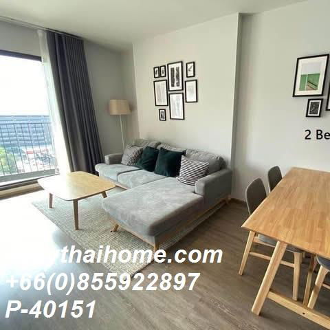 รูป P-40151 ให้เช่า คอนโดริทึ่ม เอกมัย Soi Sukhumvit 63, Khlong Tan Nuea, Watthana, Bangkok พร้อมอยู่ ราคาถูก Line Id @easythaihome 085-592-2897 - รูปที่ 3/9