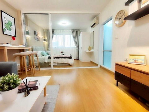 BC294 ขาย ดีคอนโด รามอินทรา ใกล้รถไฟฟ้าสายสีชมพูสถานีมัยลาภ