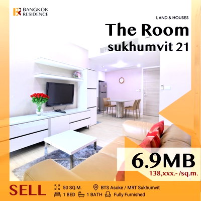 Condos for sale : ✨ The Room Sukhumvit 21 Luxury Condo in Asoke CBD near MRT Phetchaburi
