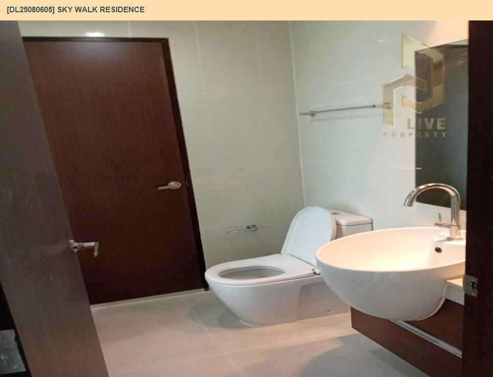 picture DL25080605 Condo for rent, Sky Walk Residence  near BTS Phra Khanong, ready to move in, call urgently 0656133286 LineID @655ebbvc - 7/10