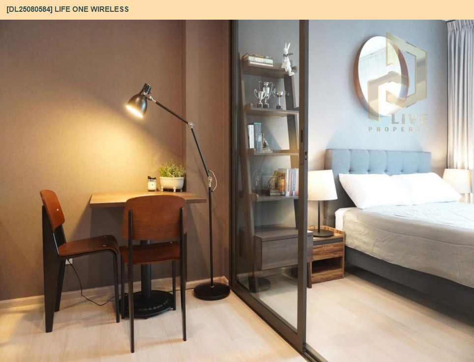 picture DL25080584 Condo for rent, Life One Wireless near BTS Ploen Chit, ready to move in, call urgently 0656133286 LineID @655ebbvc - 4/12