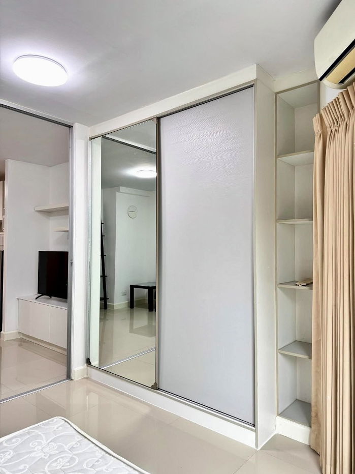 รูป code : B77 ให้เช่าคอนโด สวิฟท์ คอนโด เอแบค บางนา (Swift Condo ABAC Bangna) | ชั้น 2 ห้อง C204 ใกล้เอแบค พร้อมอยู่ เฟอร์ครบ - รูปที่ 3/11
