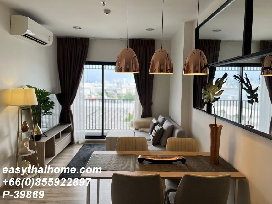 picture P-39869 Condo for rent Niche Mono Charoen Nakorn fully furnished (Confirm again when visit).  - 26/31