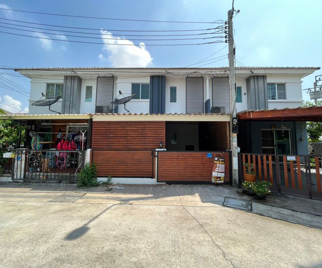 รูป ทาวน์เฮ้าส์ สำหรับขาย บ้านพฤกษา 86/1 (สุวรรณภูมิ-ลาดกระบัง) ศีรษะจรเข้น้อย บางเสาธง สมุทรปราการ - รูปที่ 1/20
