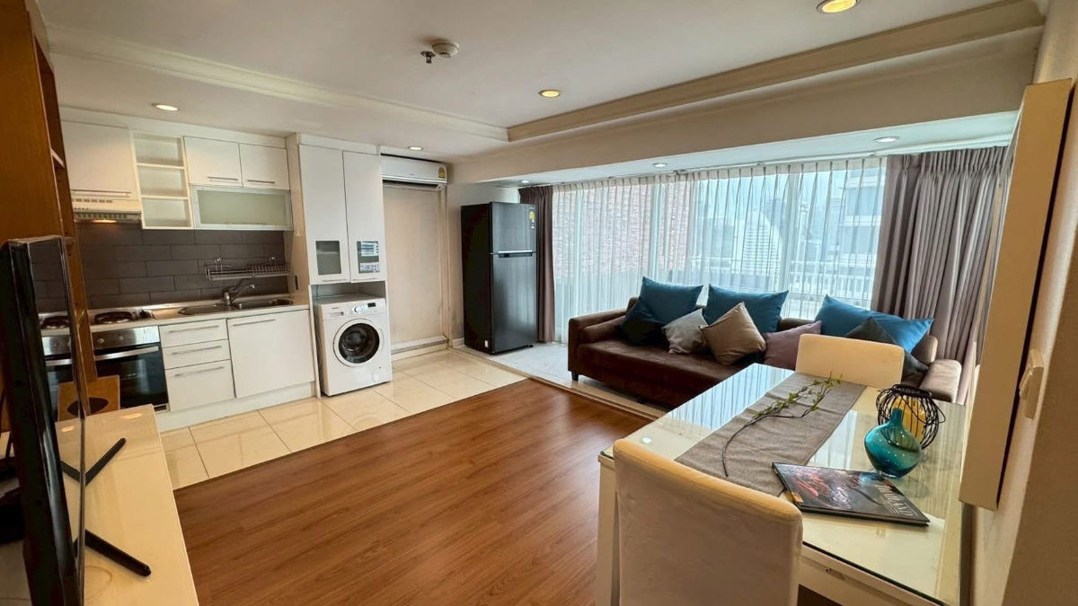 picture Grand Park View Asoke, 2 bedrooms, 100 sq m, fully furnished, 45,000 baht - 8/18