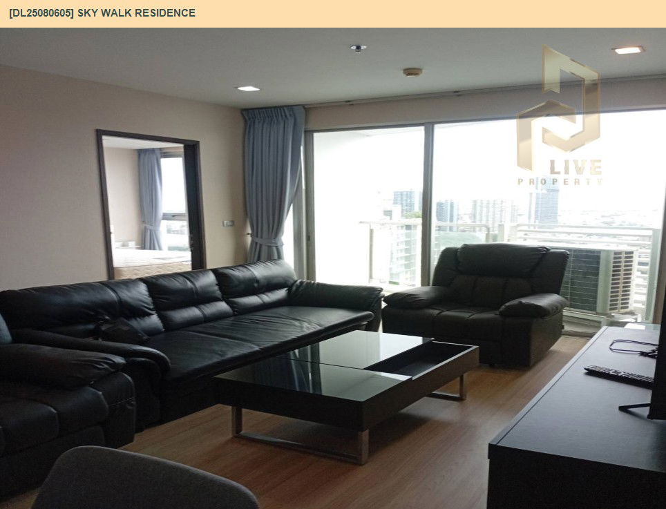 picture DL25080605 Condo for rent, Sky Walk Residence  near BTS Phra Khanong, ready to move in, call urgently 0656133286 LineID @655ebbvc - 2/10