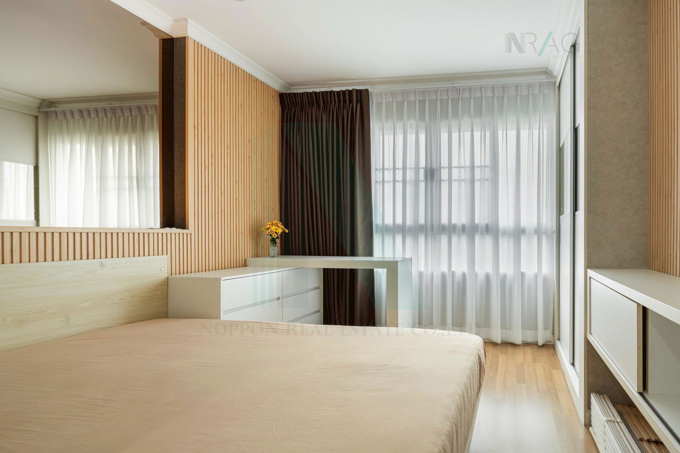 picture 📌 For Rent Condo LUMPINI PLACE RAMA IX - RATCHADA Building C, Floor 25,1 bed room, Room size 35 sqm - 5/8