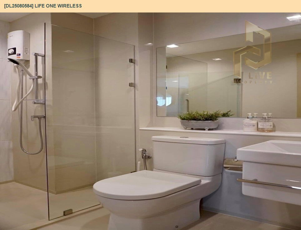 picture DL25080584 Condo for rent, Life One Wireless near BTS Ploen Chit, ready to move in, call urgently 0656133286 LineID @655ebbvc - 10/12