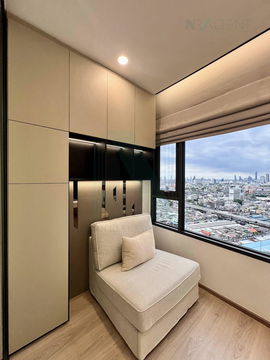 🎉 For Rent Condo LIFE RAMA 4-ASOKE Building 1, Floor 27,1 bed room, Room size 39 sqm