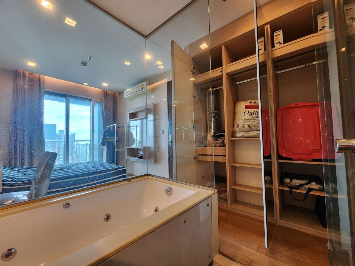 picture 🥳[Rent-RAR2508-2132] The Address Asoke. Fl.42*Washing machine *Near BTS Phetburi💚Line id: @thefirstagent** - 12/18
