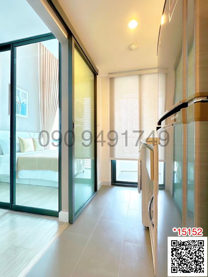 รูป เช่า คอนโด เมโทร สกาย ประชาชื่น type 2 ชั้น ห้องตกแต่งสวย พร้อมเข้าอยู่ ใกล้ MRT สถานีบางซ่อน - รูปที่ 13/15