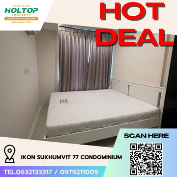 #R5815 🎉 190868 ให้เช่าคอนโด IKON SUKHUMVIT 77 CONDOMINIUM