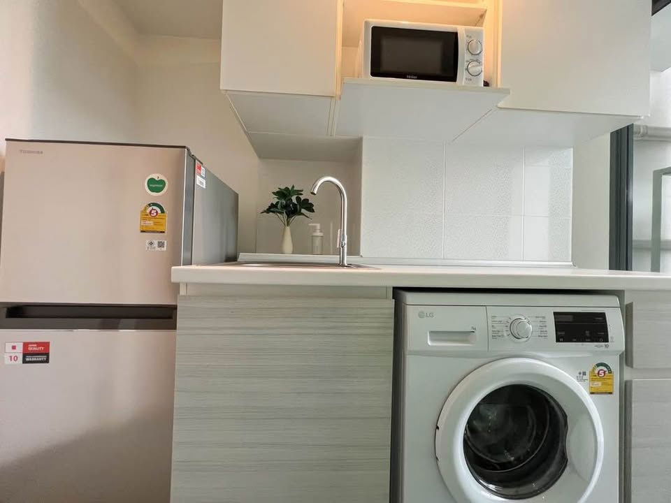 picture Beautiful room, as advertised, with stunning city views, 20th floor, Building A, ready to move in. Metro Sky Prachachuen - 5/10