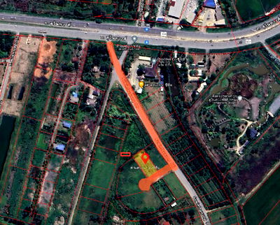 ที่ดิน เขตหนองจอก : ขายที่ดิน ในซอย สุวินทวงศ์ 96 ใกล้ถนนใหญ่ ขายถูก