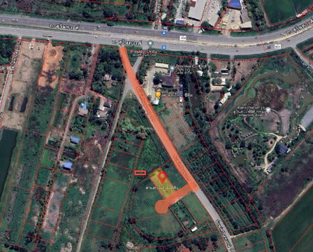 ขายที่ดิน ในซอย สุวินทวงศ์ 96 ใกล้ถนนใหญ่ ขายถูก