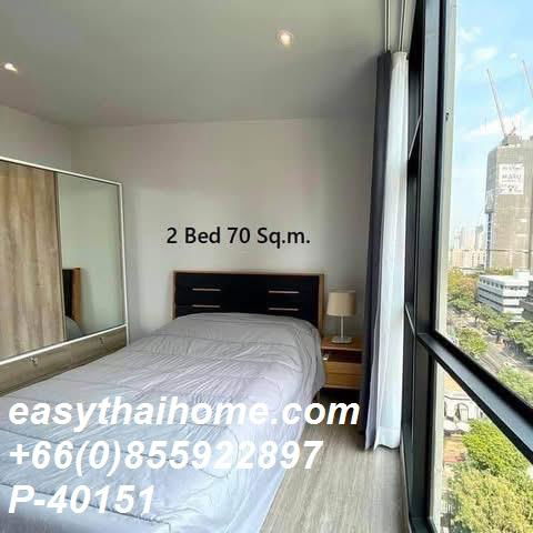 รูป P-40151 ให้เช่า คอนโดริทึ่ม เอกมัย Soi Sukhumvit 63, Khlong Tan Nuea, Watthana, Bangkok พร้อมอยู่ ราคาถูก Line Id @easythaihome 085-592-2897 - รูปที่ 8/9