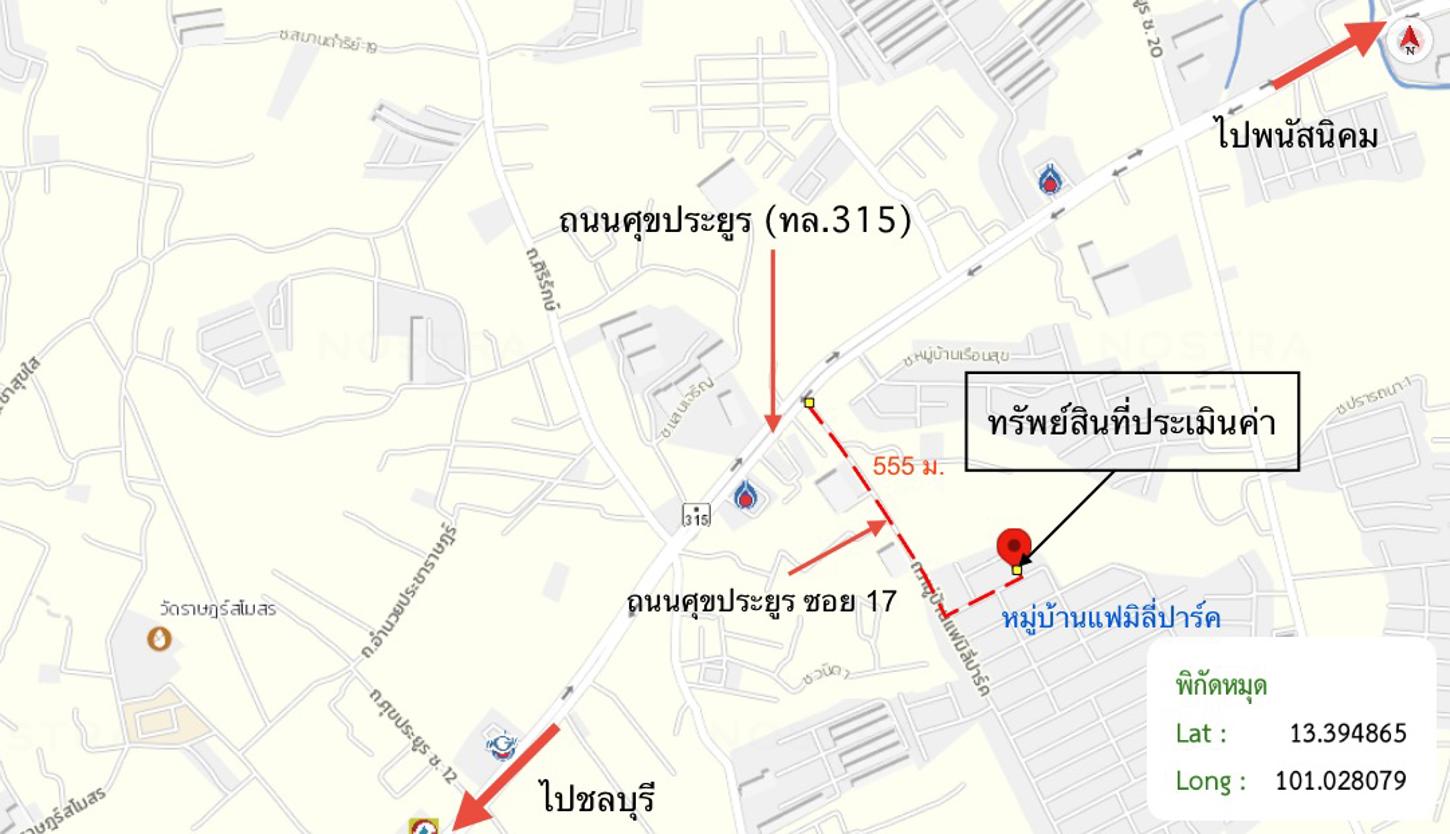 picture TOWN_HOUSE for sale  Na Pa Muang Chon Buri Chonburi - 23/24
