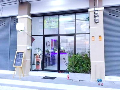 เช่าอาคารพาณิชย์ ลำลูกกา คลองสอง : ลําลูกกา คลอง 2 BTS คูคต 2.1 กม.ให้เช่าอาคารร้านค้า ชั้นล่าง 50 ตร.ม. 1 นอน 1 น้ำ เซียร์ รังสิต 3.5 กม. ร้านชา กาแฟ ร้านอาหาร 1 แอร์
