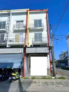 Do Home Rangsit-Khlong6 800m. Thanyaburi Hospital 1.9km. Commercial building for rent 3-storey with