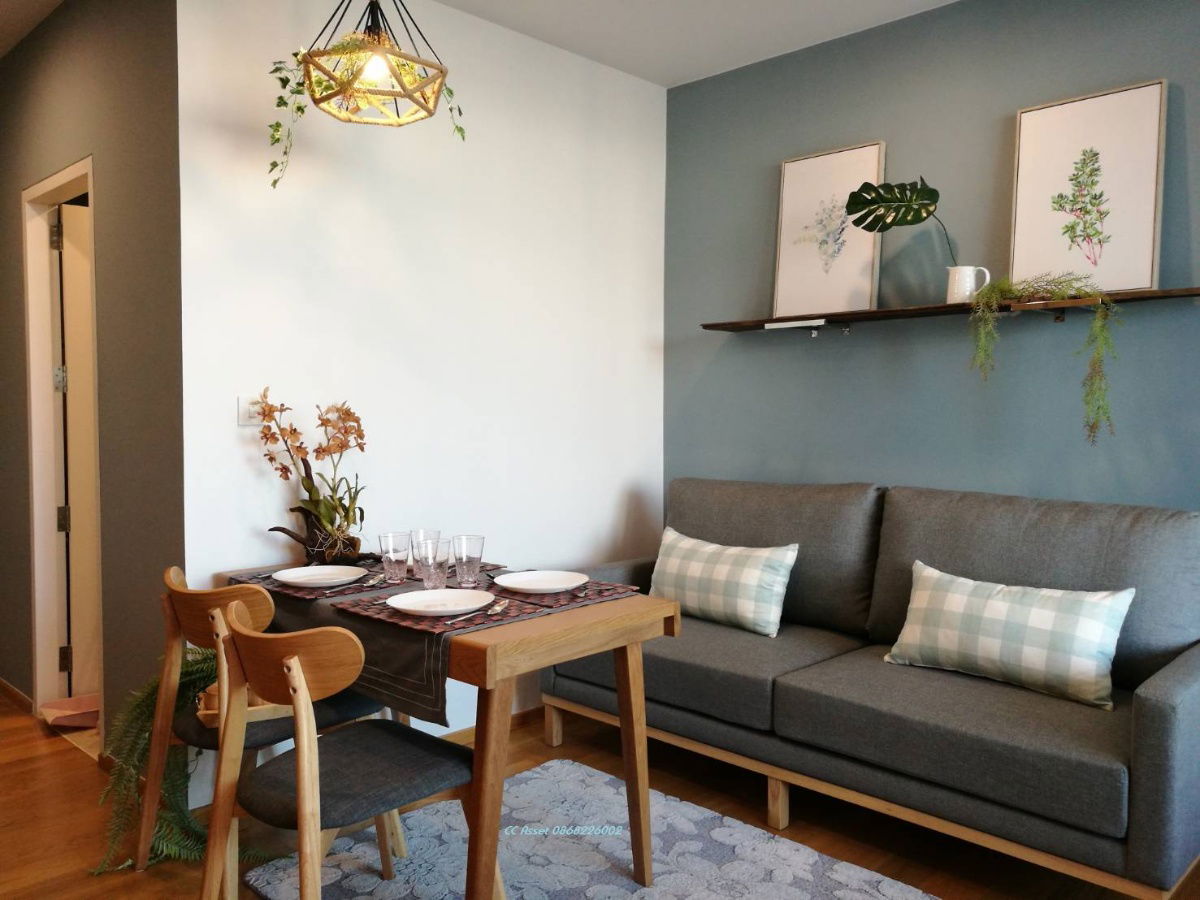 picture ( UL2508142 ) Tel/Line 096-2479369 , FOR RENT NOBLE REVO SILOM 1 Bedroom 1 Bathroom 34 Sq.M. High floor✨ - 2/8