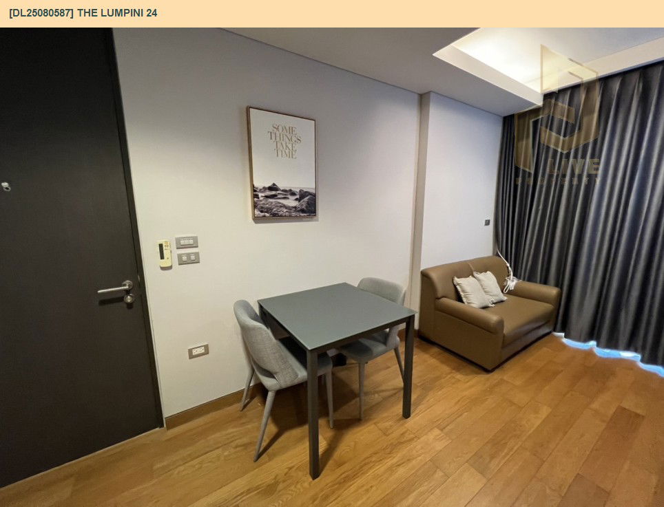 picture DL25080587 Condo for rent, The Lumpini 24 near BTS Phrom Phong, ready to move in, call urgently 0656133286 LineID @655ebbvc - 10/14