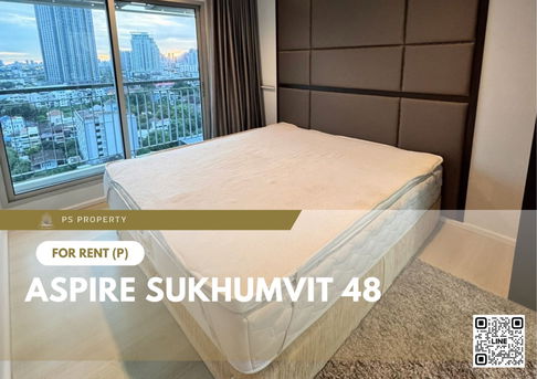 ให้เช่า 📍 Aspire Sukhumvit 48 📍 เฟอร์นิเจอร์ และ เครื่องใช้ไฟฟ้าครบ ใกล้ BTS พระโขนง