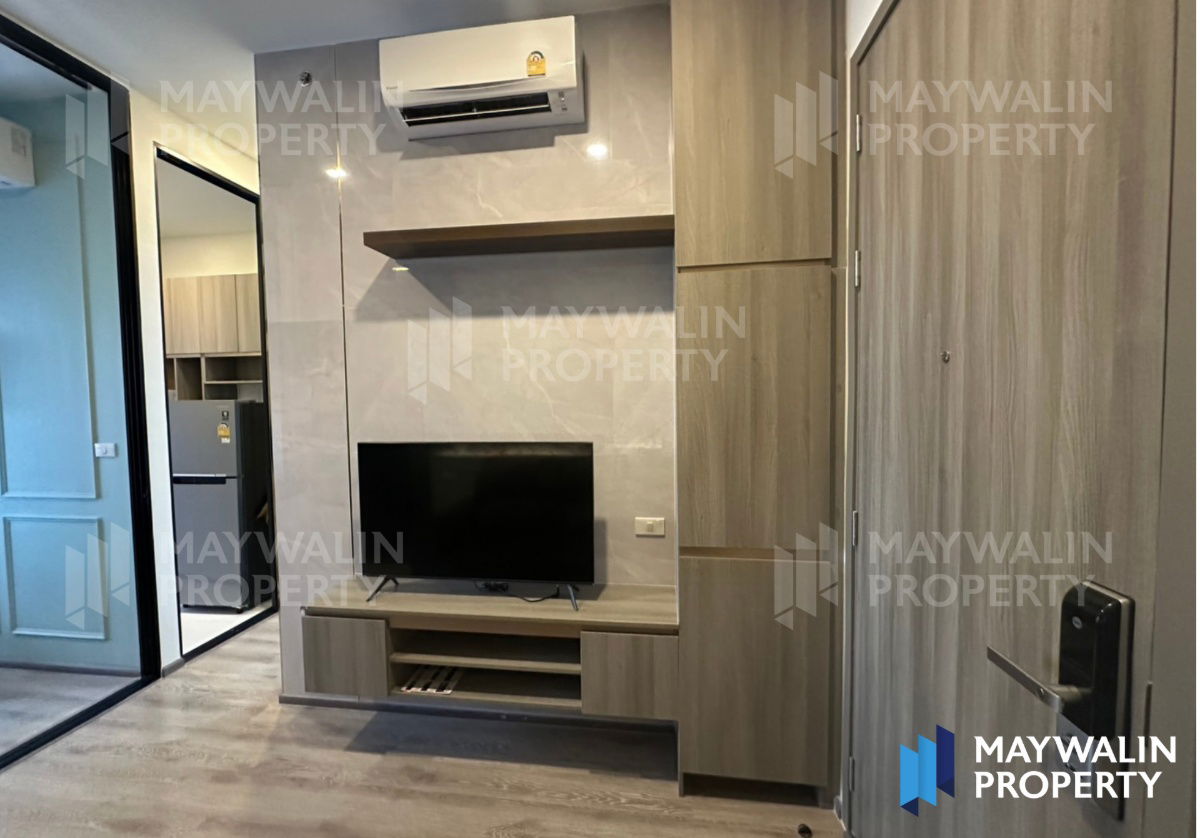 รูป 📌 ให้เช่า Knightsbridge kaset - society (ไนท์บริดจ์ เกษตร โซไซตี้) ☘ Studio I 27 sqm ☘ ราคา 16k‼ 🔥🔥 ถูกที่สุดในโครงการ🔥🔥📲 Line ID: 0842932624 - รูปที่ 3/8